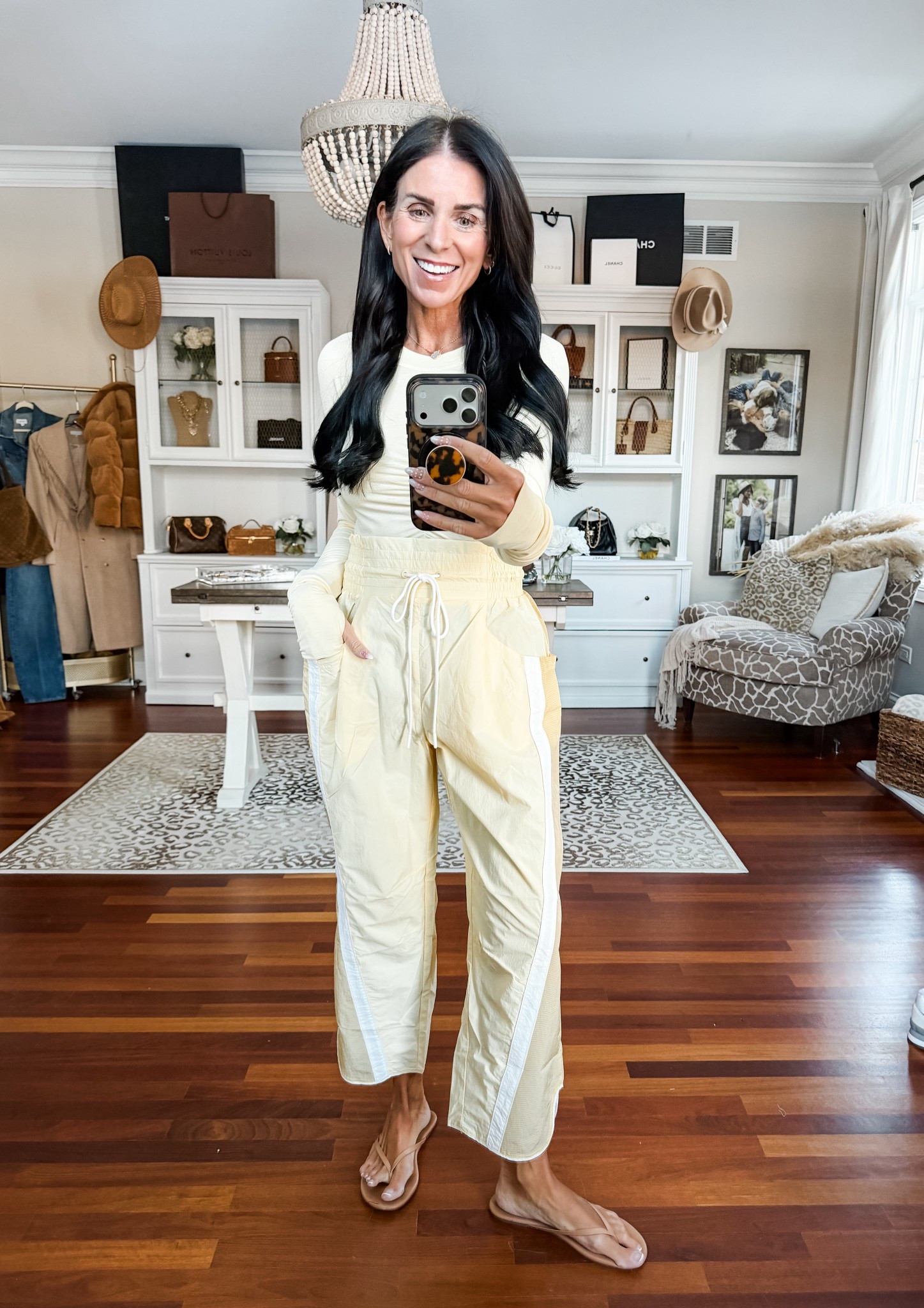 Love these track pants in yellow for spring!
Small pants
Medium top

#LTKootd #LTKActive #LTKfitnessgoals