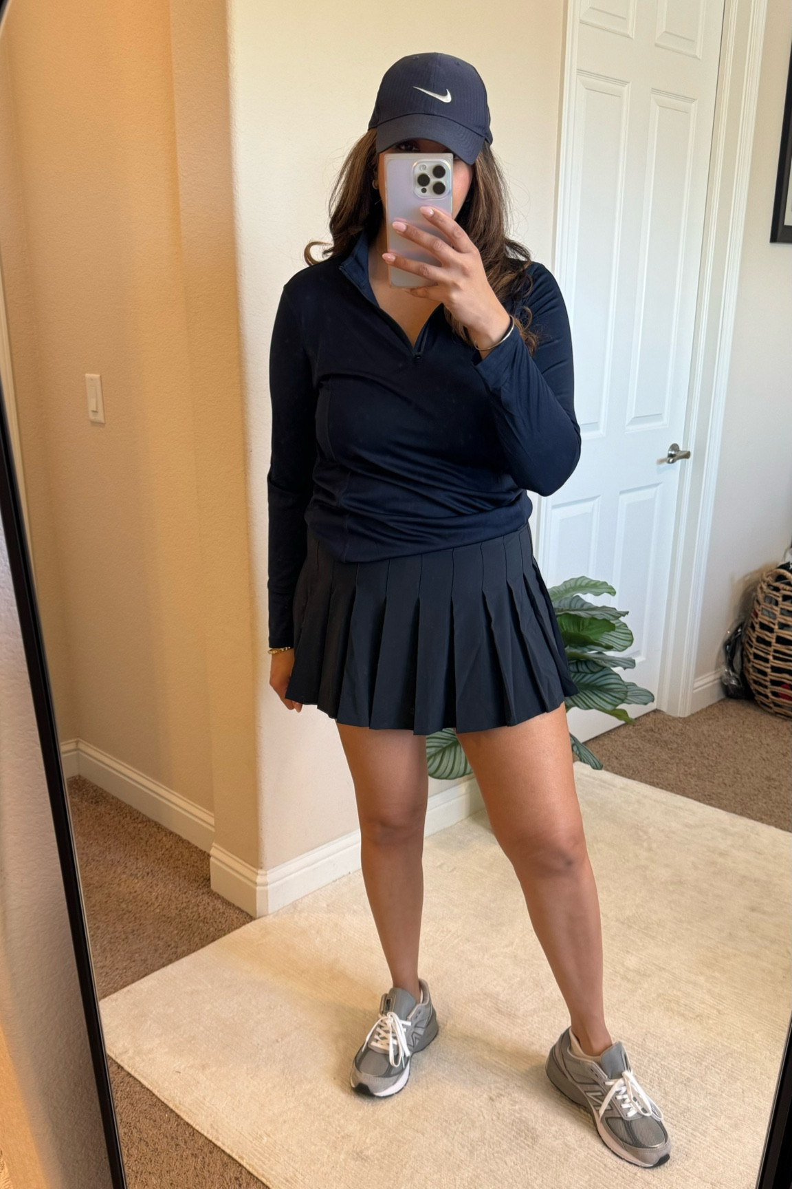 Amazon tennis skirt and activewear. This skirt has built in shorts, a matching sports bra and this light weight long sleeve UV protected shirt 

Womens golf outfit / spring golf outfit / tennis outfit / women’s activewear/ Amazon activewear/ size 12 activewear / size 10 activewear / fitness / travel / workout outfit 

#LTKtravel #LTKmidsize #LTKfitness