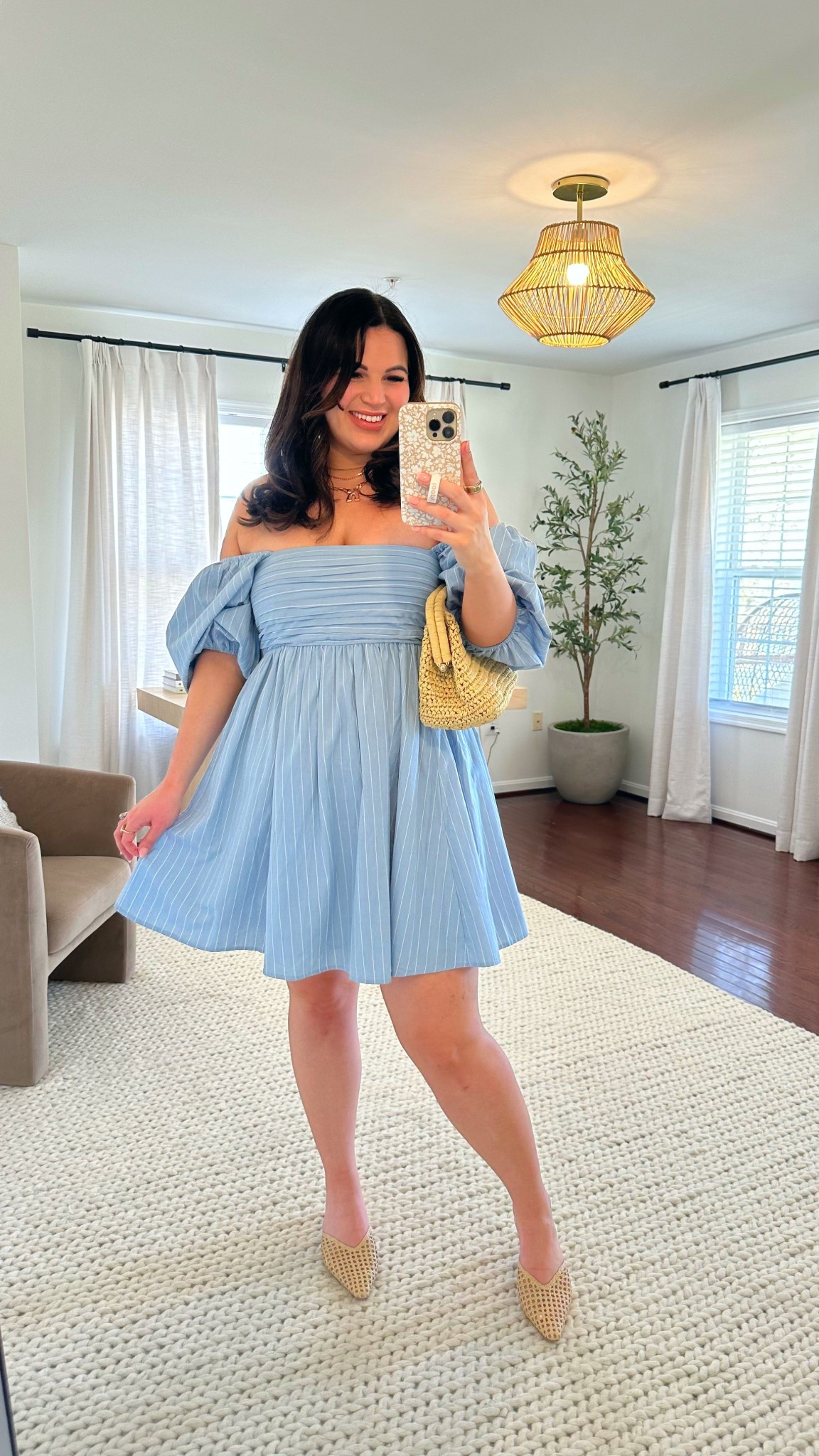 Midsize spring outfit from Abercrombie! This puff sleeve dress came with me to Europe last year as it’s perfect for a trip abroad! But it would also be perfect for a bridal shower, baby shower, or brunch this spring/summer! 

Dress - large tall
Heels - 9.5
*bag is from Abercrombie from a few years ago, added similar 

Spring outfit, spring fashion, spring dress, Abercrombie, Abercrombie dress, Abercrombie outfit, midsize, midsize outfit, midsize dress, tall woman fashion 

#LTKSeasonal #LTKMidsize #LTKSpringSale