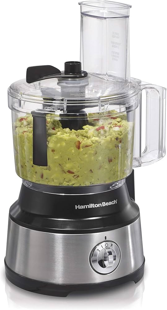 Hamilton Beach Food Processor & Vegetable Chopper for Slicing, Shredding, Mincing, and Puree, 10 ... | Amazon (US)