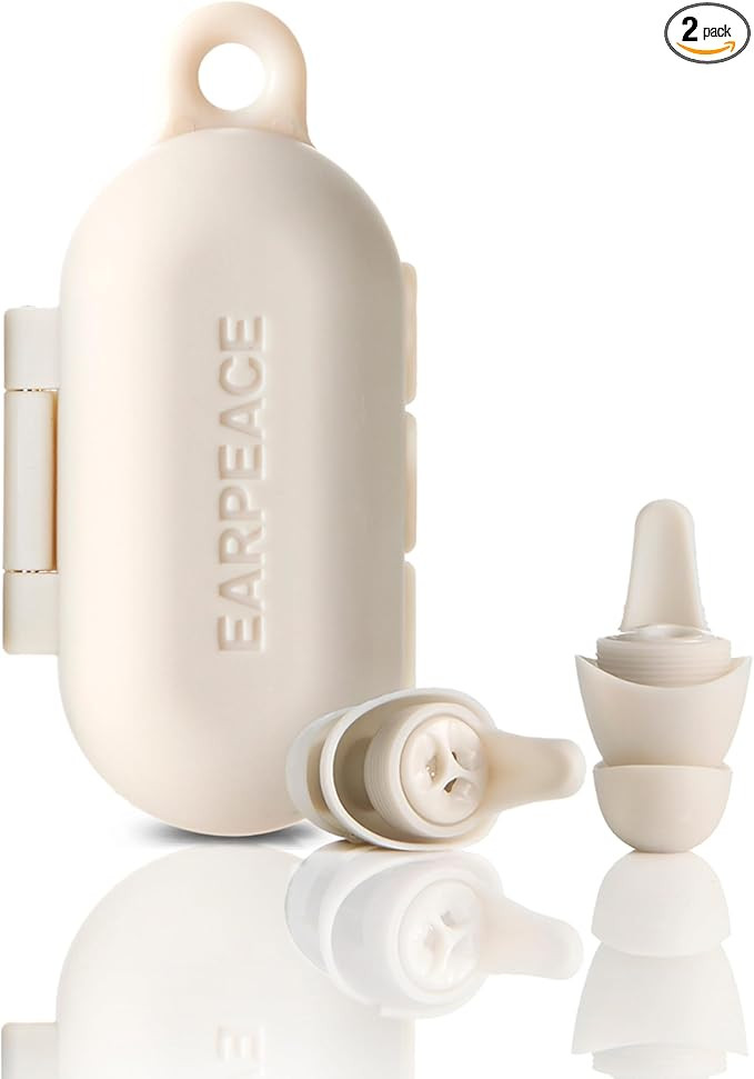 EarPeace Everyday Ear Plugs for Noise Reduction & Noise Control – High-Fidelity Earplugs, Comfo... | Amazon (US)