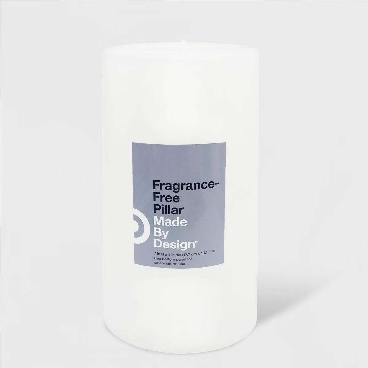 Unscented Pillar Candle White - Made By Design™ | Target