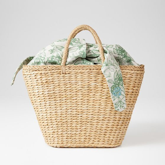 Sanderson Woven Tie Tote | Mark and Graham