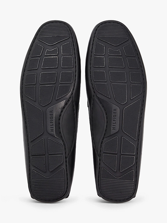 Driving-Schuh aus Leder mit Flag und Emblem | Tommy Hilfiger (DE)