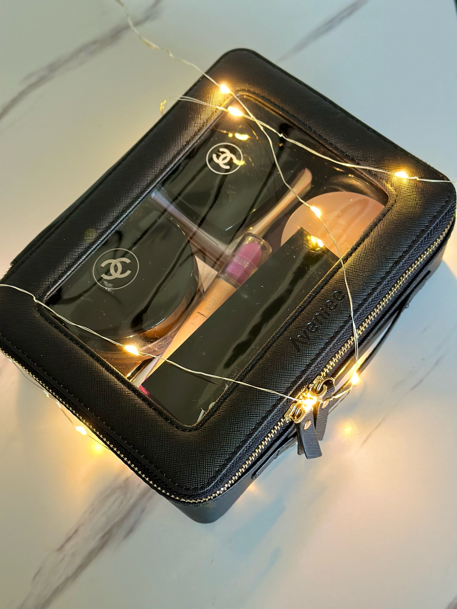 I finally filled this new organizer pouch/bag with my essential beauty products. It holds a lot! 

#LTKFind #LTKbeauty