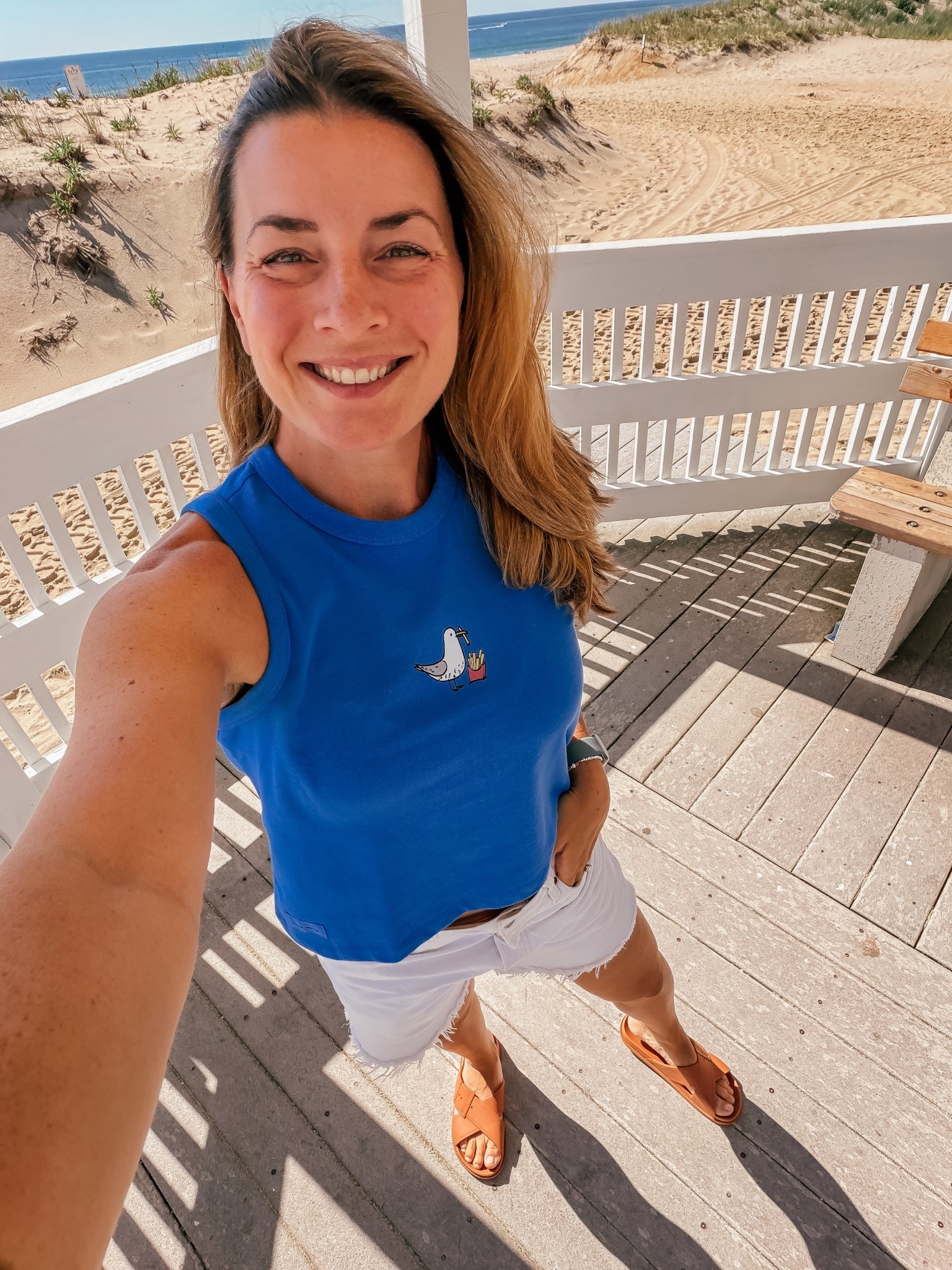 Coastal and casual outfit of the day

#LTKdayinmylife #LTKActive #LTKOver40