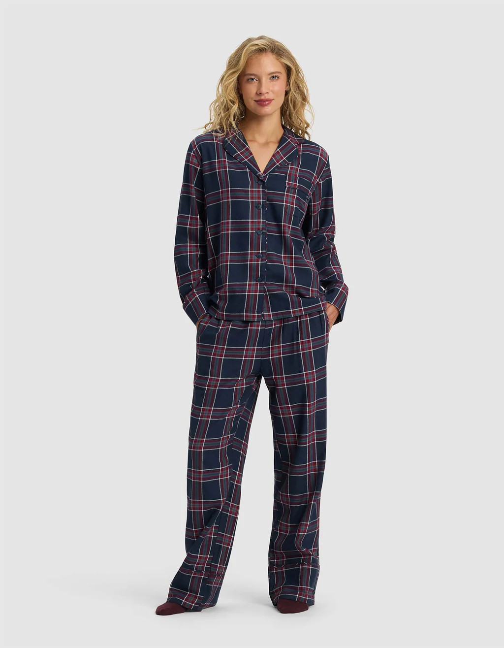 Women's Farmhouse Long Sleeve Pajama Set | Cozy Earth