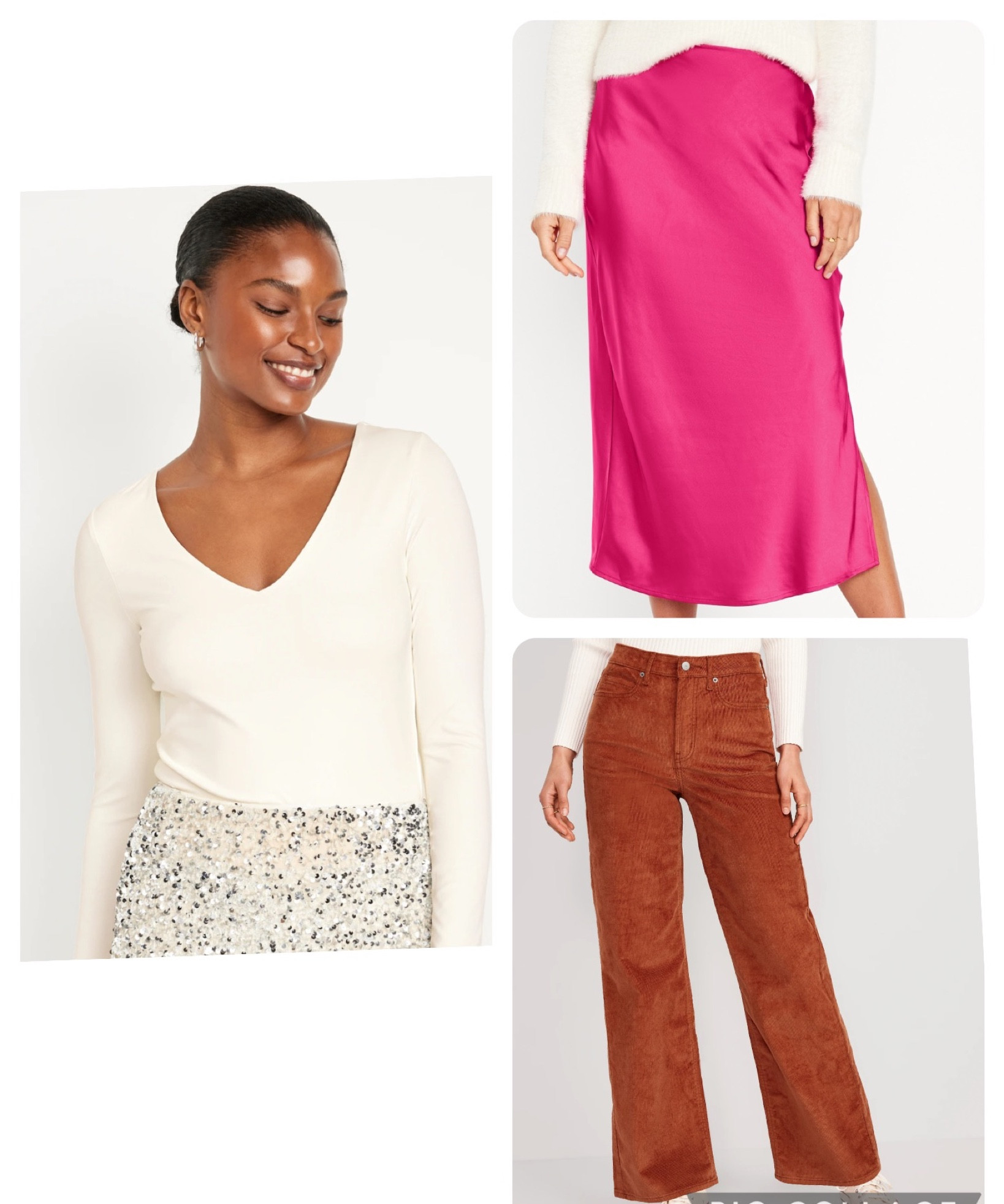 Love this double layer v neck top with this pretty pink skirt or corduroy pants from Old Navy ❤️

#LTKGiftGuide #LTKSeasonal #LTKstyletip
