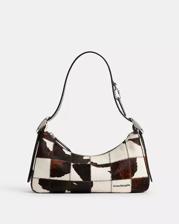 Shoulder Bag In Upcrafted Haircalf With Cow Print | Coach (US)