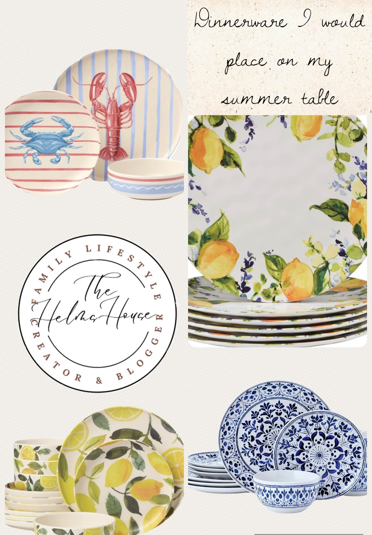 These fun dinnerware sets are bound to keep summertime festive all season long!

#LTKmomlife #LTKfoodie #LTKSeasonal