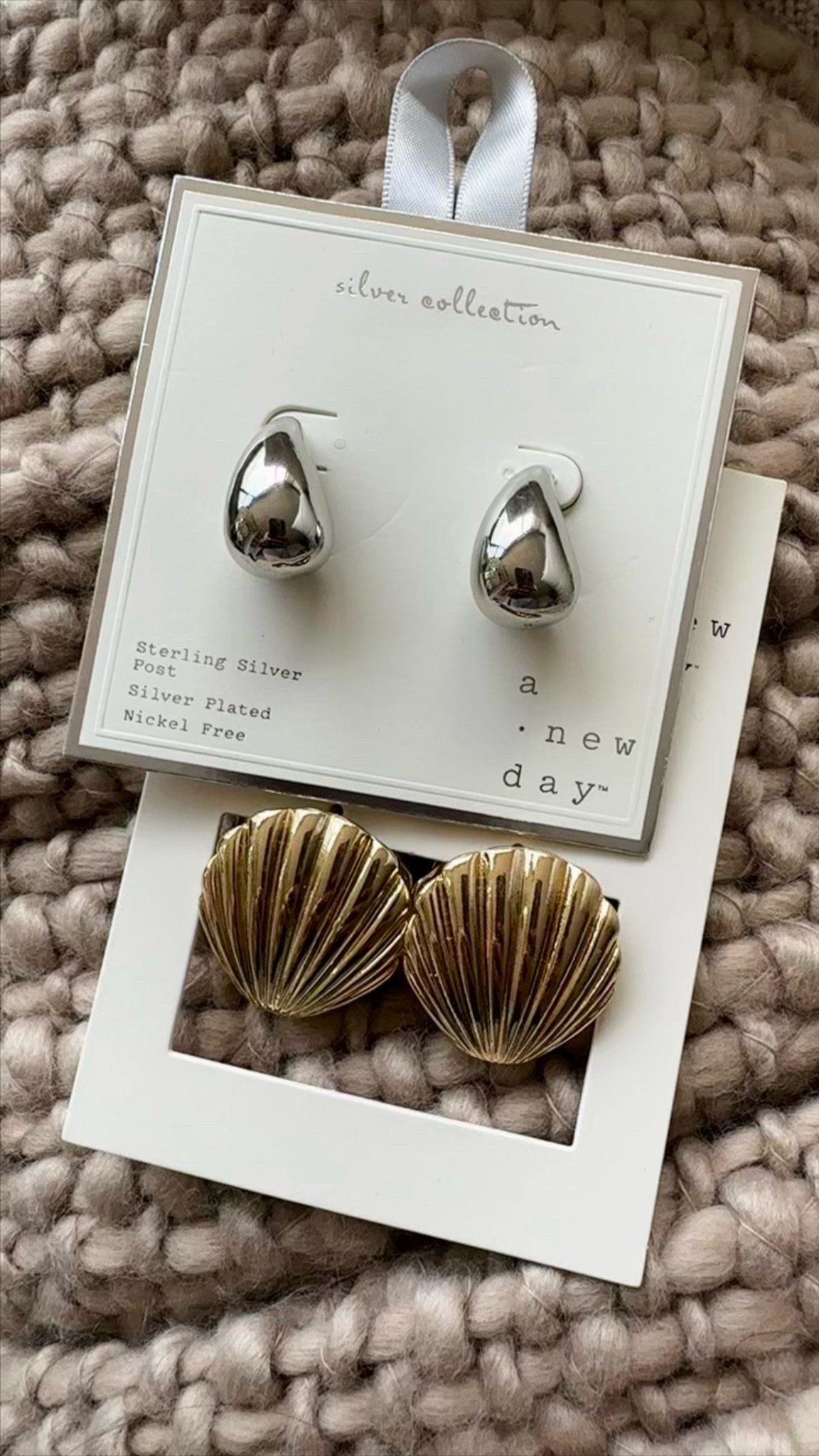 Tear drop earrings
Shell earrings

#LTKStyleTip