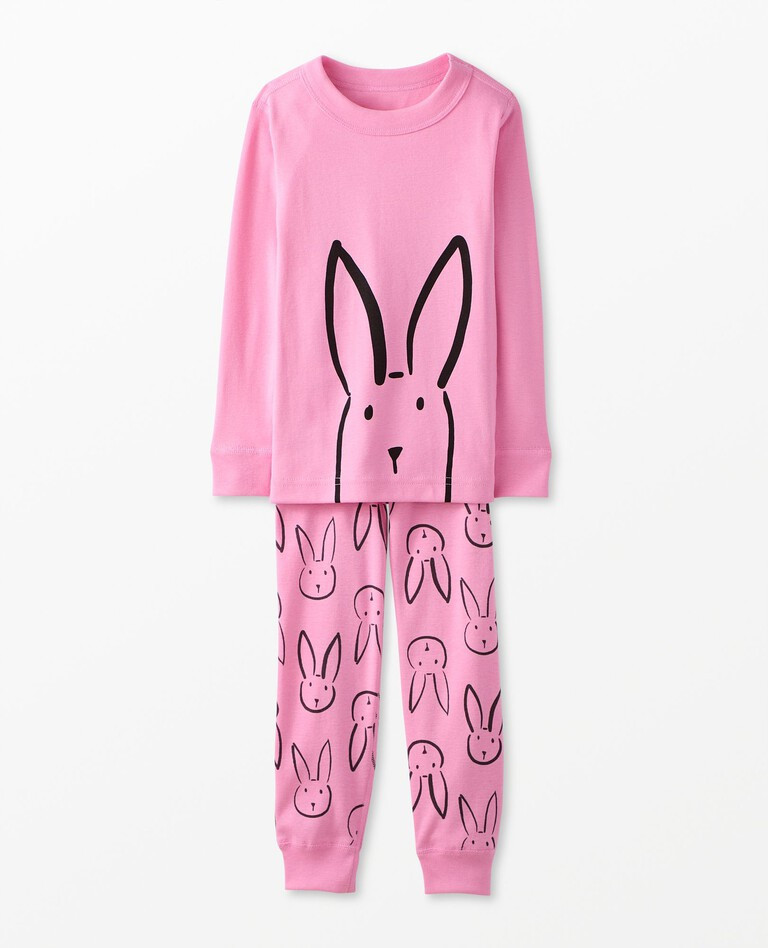 Easter Print Long John Pajama Set | Hanna Andersson