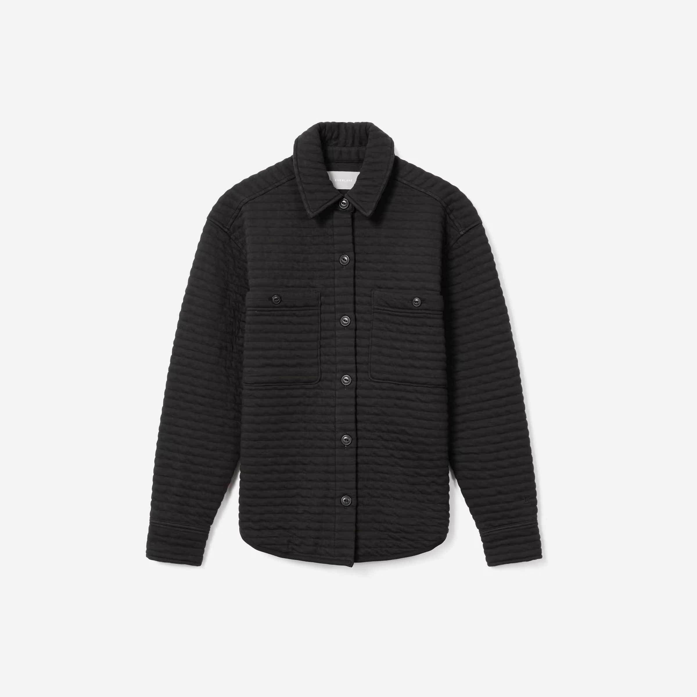 The Organic Cotton Quilted Shirt Jacket | Everlane