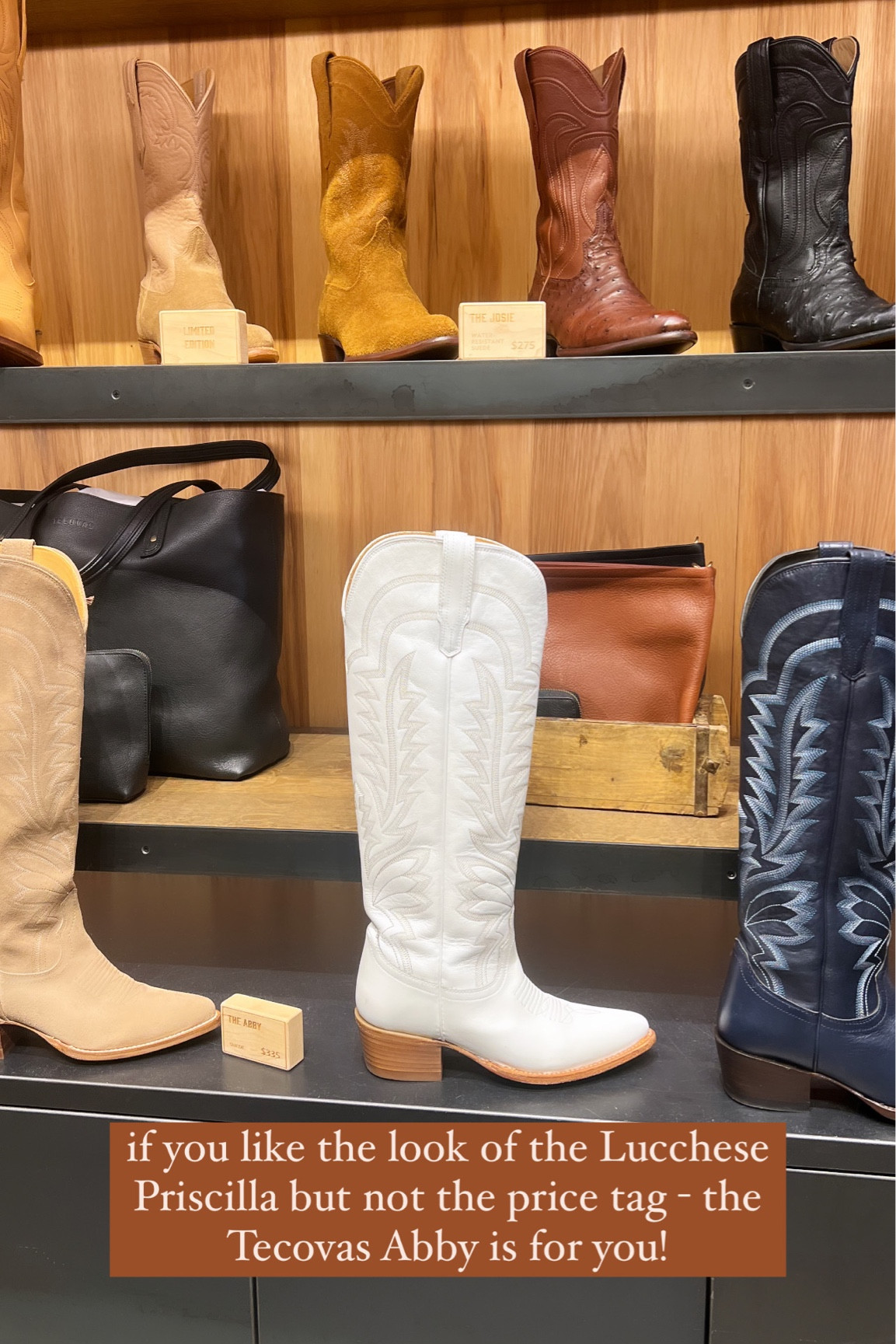 Tecovas are 30% off! These are $268 and very comparable to the lucchese Priscilla’s that everyone is obsessed with! 

#LTKHoliday #LTKGiftGuide #LTKCyberWeek