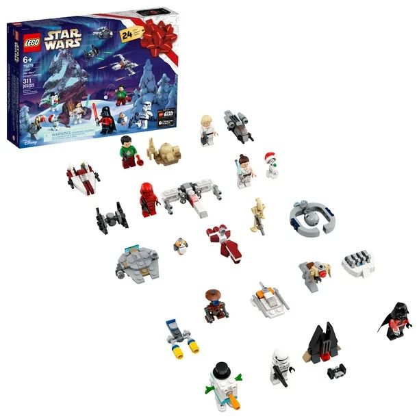 LEGO Star Wars Advent Calendar 75279 Building Kit, Fun Christmas Countdown Calendar with Star War... | Walmart (US)