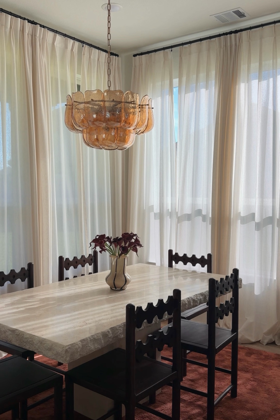 Dining room is coming together 🥰Shop the pieces. The original dining table is from En Gold.

#LTKHome