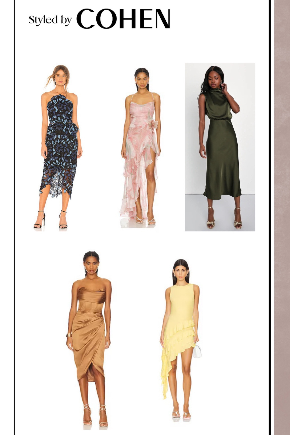 Wedding guest: cocktail 