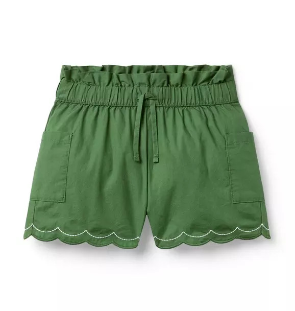 Poplin Scalloped Short | Janie and Jack