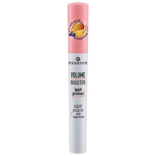 essence | Volume Booster Lash Primer Mascara | Infused with Mango Butter and Acai Oil for Nurtured Lashes | Conditioning Mascara Primer | White | Vegan | Paraben & Cruelty Free (Pack of 1) | Amazon (US)