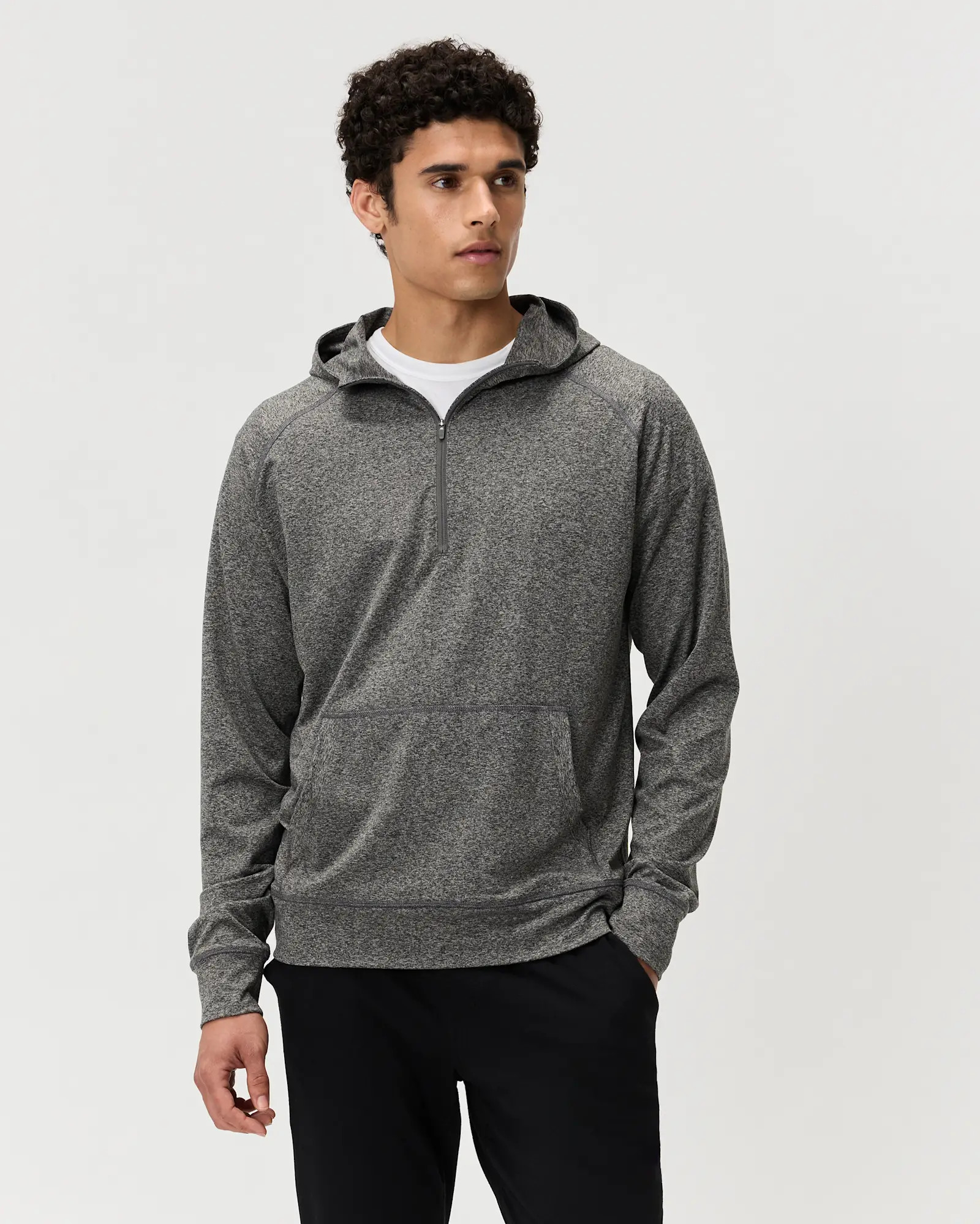 Flowknit Performance Half-Zip Hoodie | Quince
