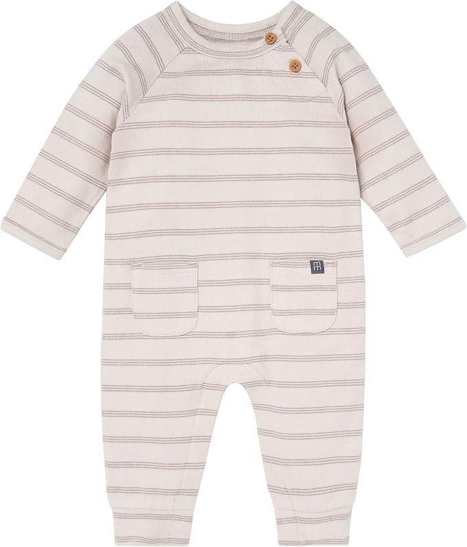 Modern Moments by Gerber Baby Boys Raglan Sleeve & Long Leg Romper | Amazon (US)