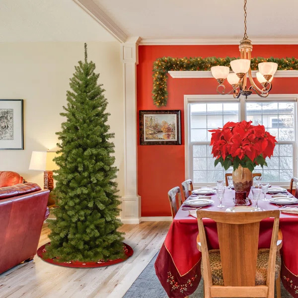 North Valley Artificial Spruce Christmas Tree | Wayfair North America
