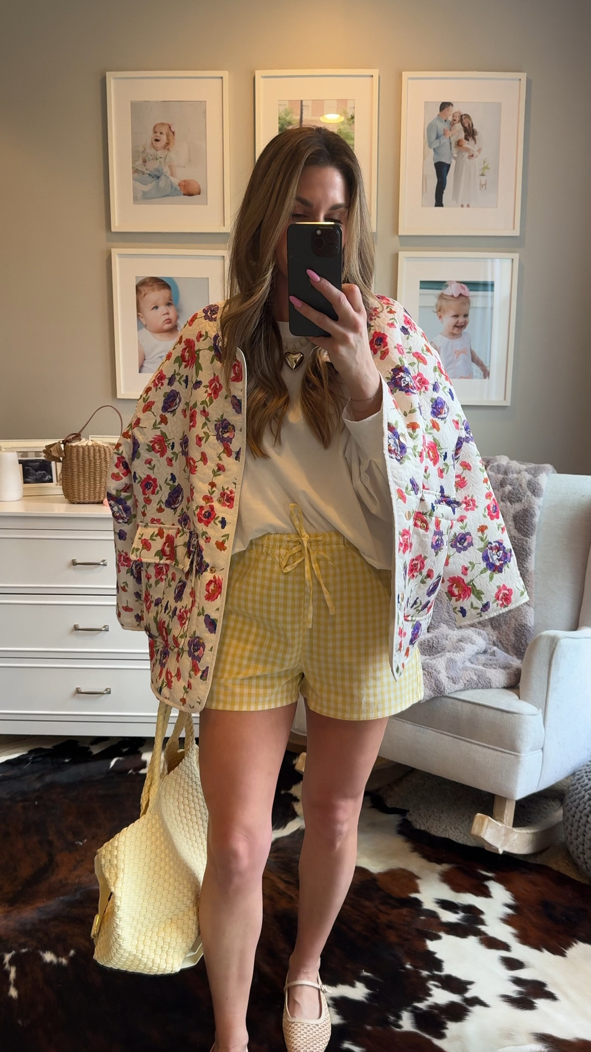 Simple look for spring 🌼 shorts under $10 - I’m in a M 

@solandselene 
@Maya Brenner 

#LTKootd #LTKmomlife #LTKgrwm