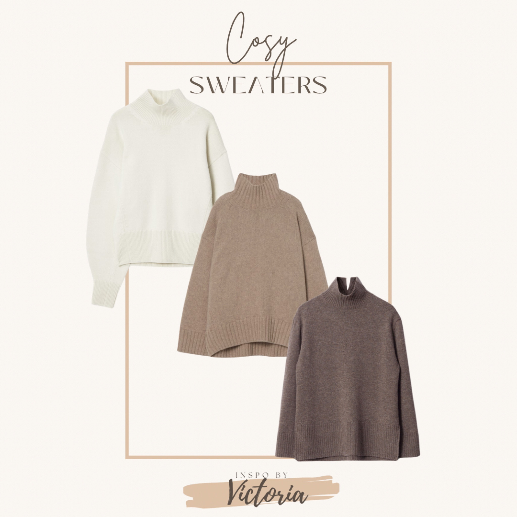 Autumn Staples: Sweater edition 🤍🤎🩶
#turtleneck #cozysweater #neutralsweater

#LTKHoliday #LTKSeasonal #LTKStyleTip