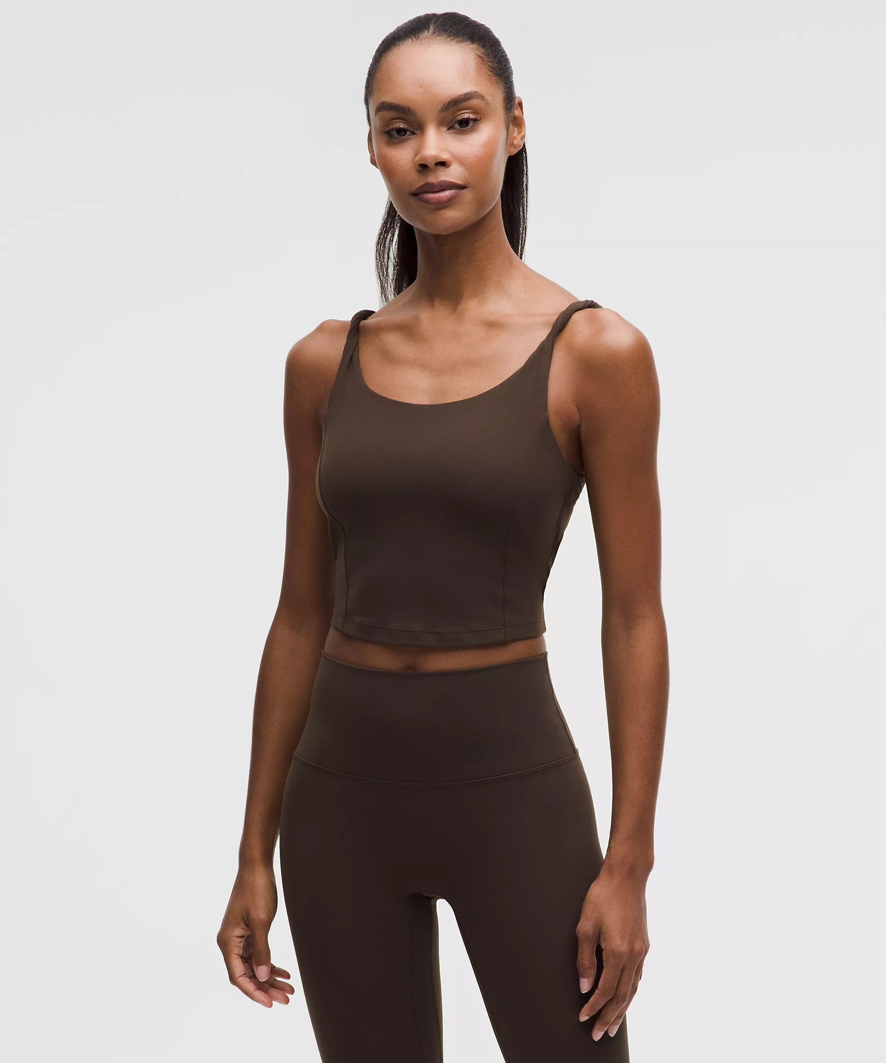lululemon Align™ Twist-Strap Cropped Tank Top | Lululemon (US)
