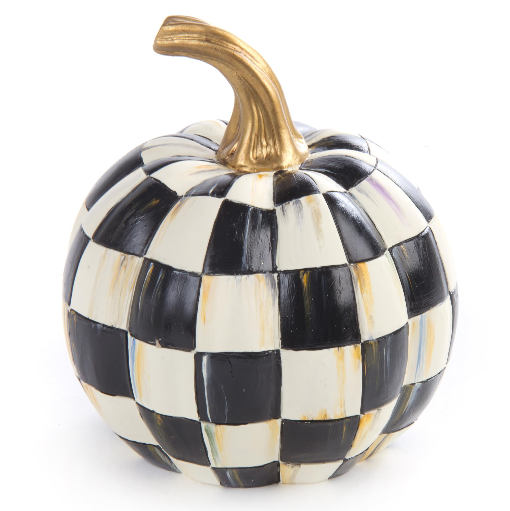 MACKENZIE-CHILDS Mini Decorative Pumpkin for Fall Decor, Autumn Decorations for Home, Courtly Che... | Amazon (US)