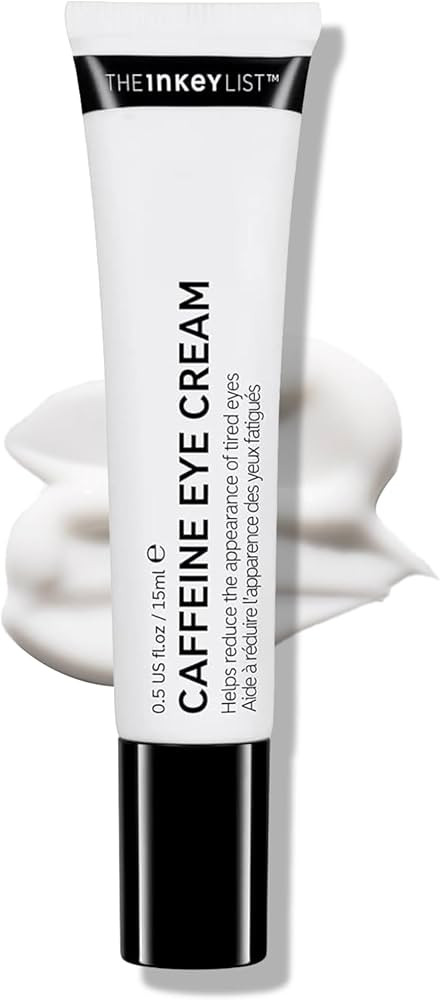 The INKEY List Caffeine Eye Cream, Reduce Eye Puffiness and Dark Circle, Blur Fine Lines, 0.5 fl ... | Amazon (US)