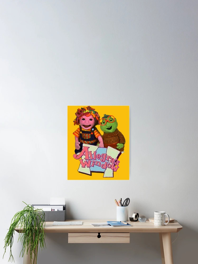 Allegras Window 90s childhood Tribute Poster | Redbubble (US)