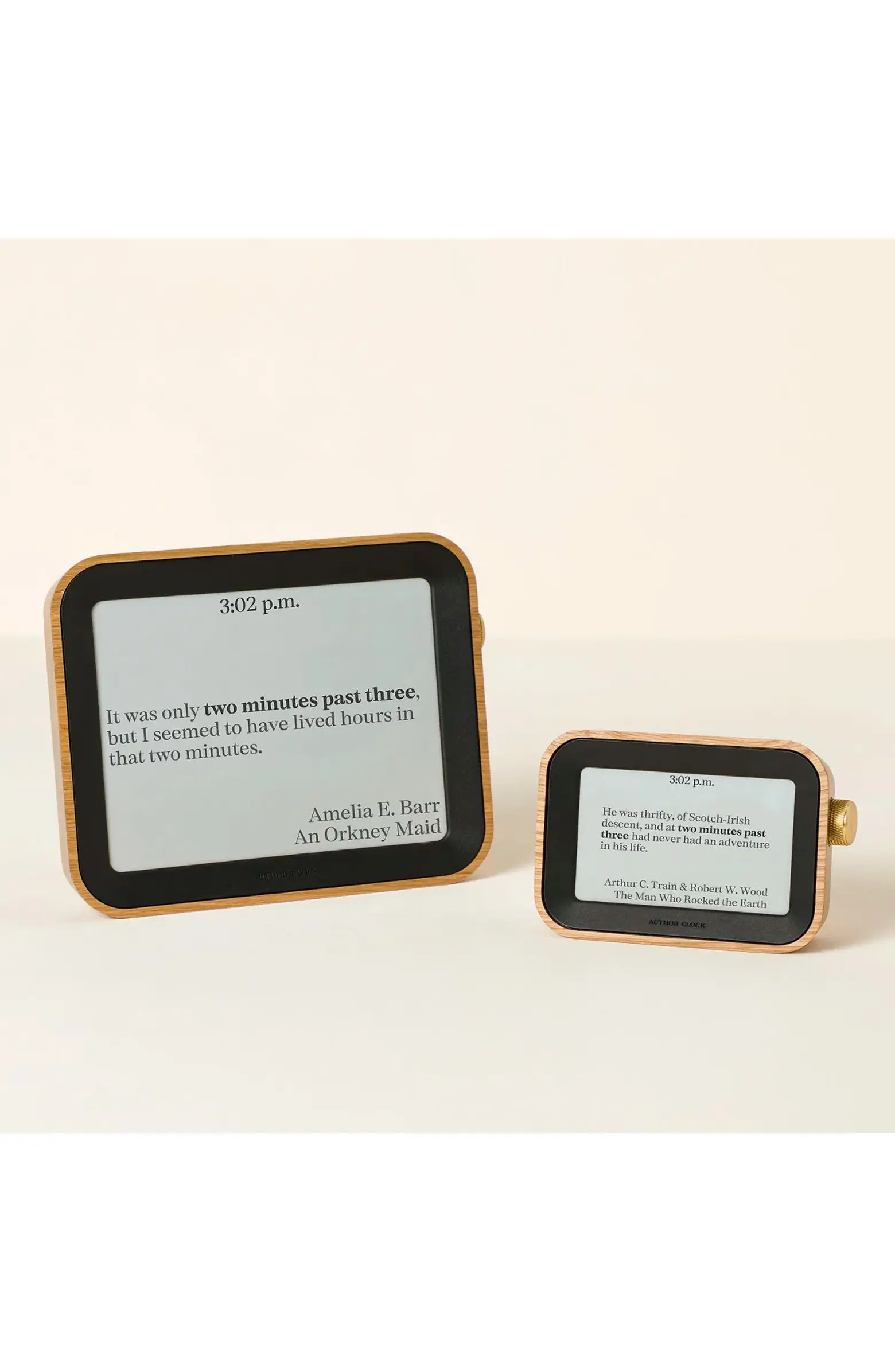 Uncommon Goods Literary Clock by Author Clock | Nordstrom | Nordstrom