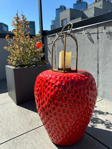 The strawberry stool from home goods is online! 

#LTKstyletip #LTKGiftGuide #LTKhome