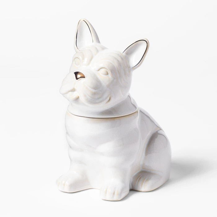 Cravings by Chrissy Teigen French Bulldog Cookie Jar White | Target