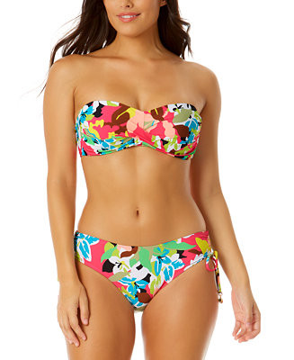 Anne Cole Women's Twisted Bikini Top & Side-Tie Bikini Bottoms & Reviews - Swimsuits & Cover-Ups ... | Macys (US)