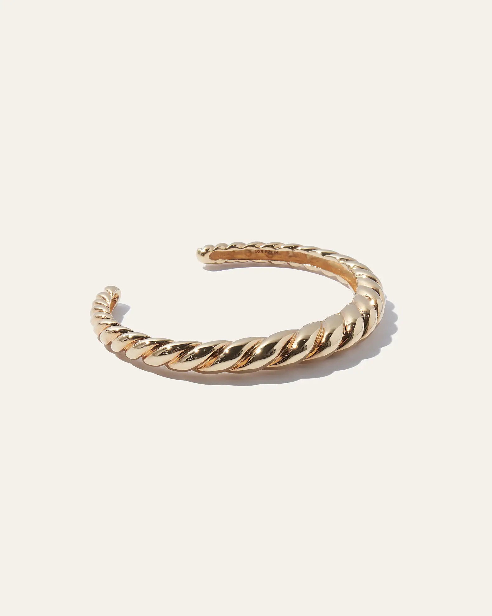 Croissant Dôme Cuff Bracelet | Quince