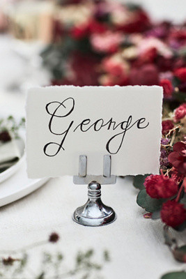 Metal Place Card Holders, Set of 12 | Anthropologie (US)