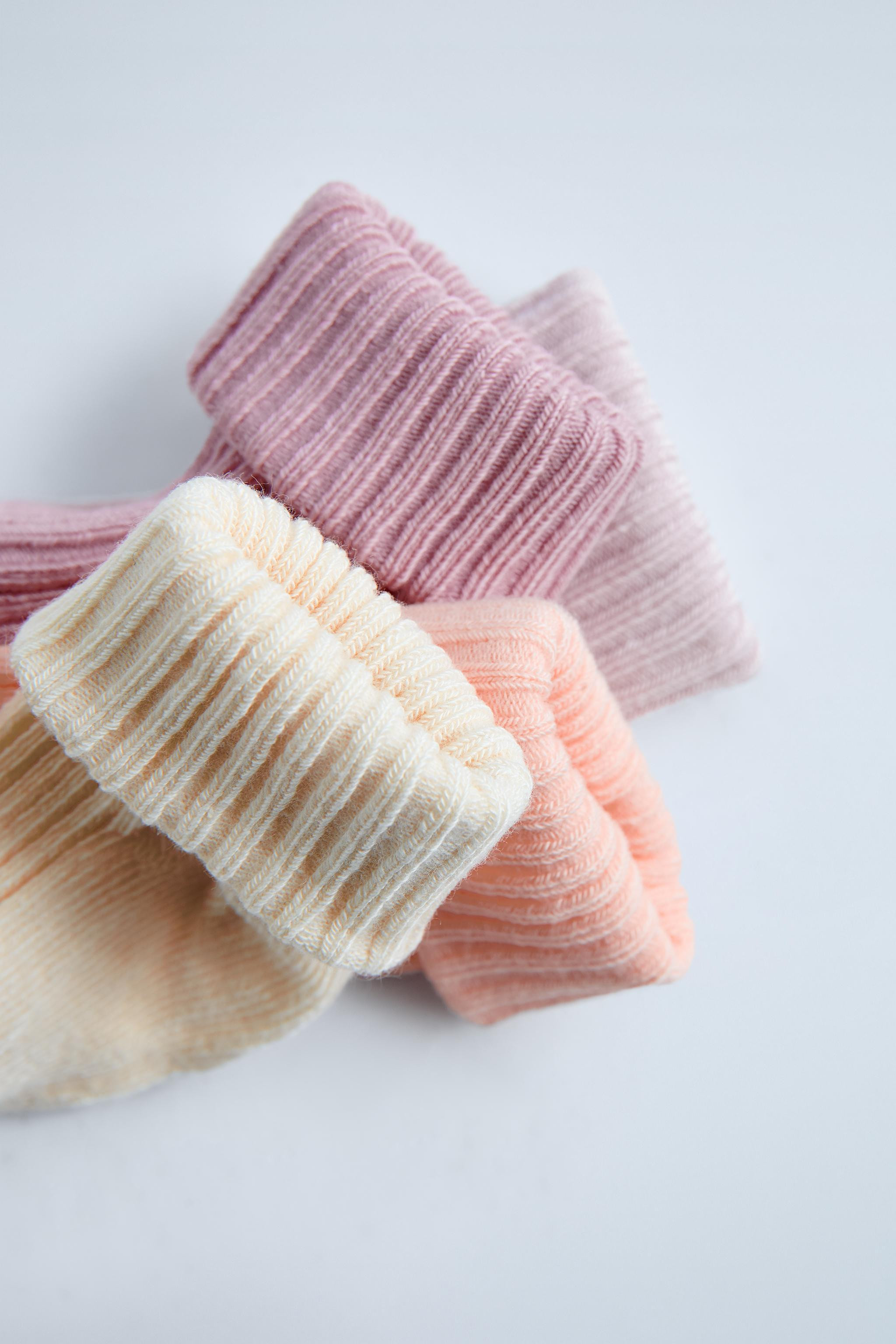 FOUR-PACK OF COLORFUL SOCKS | Zara US