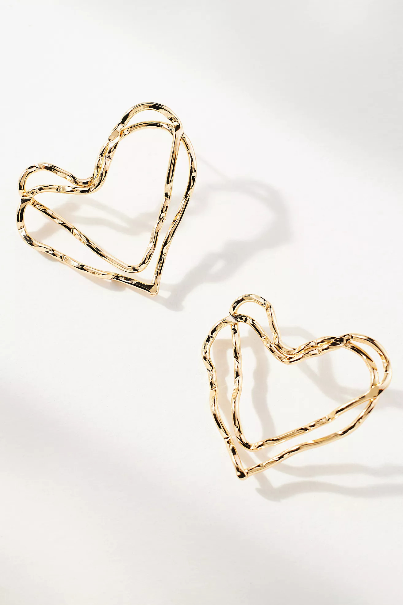 Oversized Heart Earrings | Anthropologie (US)