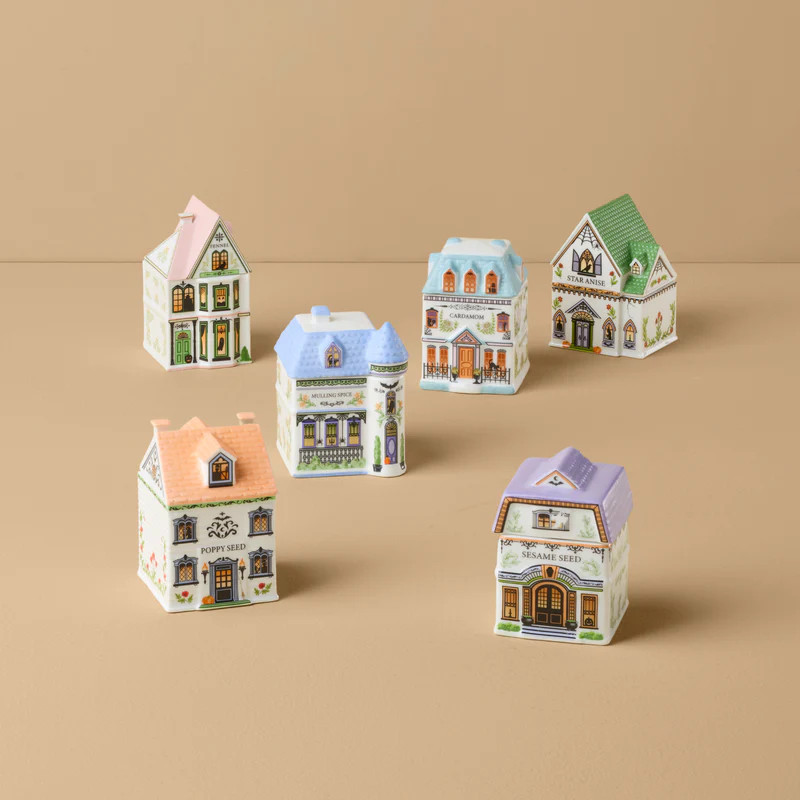 Lenox Spice Village 6-Piece Halloween Set | Lenox