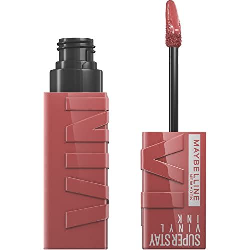 Amazon.com: Maybelline Super Stay Vinyl Ink Longwear No-Budge Liquid Lipcolor, Highly Pigmented C... | Amazon (US)