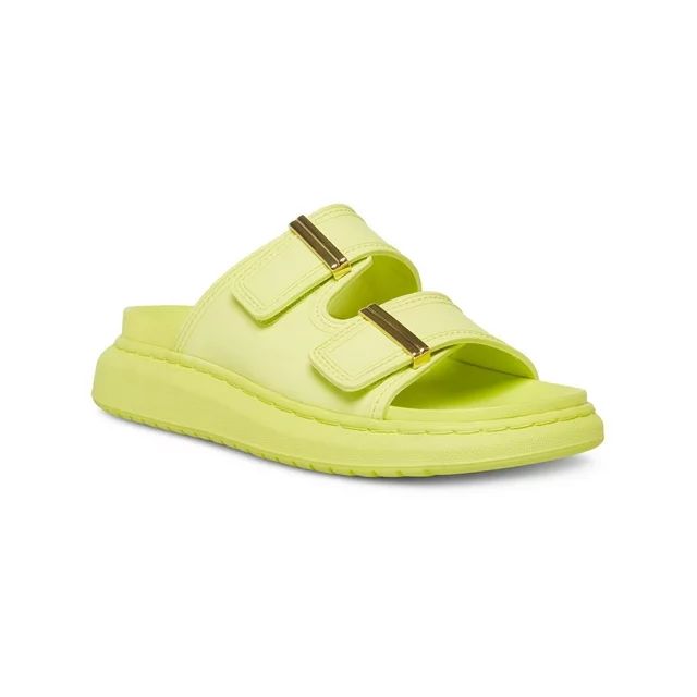 Madden Girl Womens Kingsley Strappy Slip On Slide Sandals | Walmart (US)