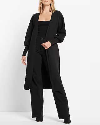 Tie Belted Duster Cardigan | Express
