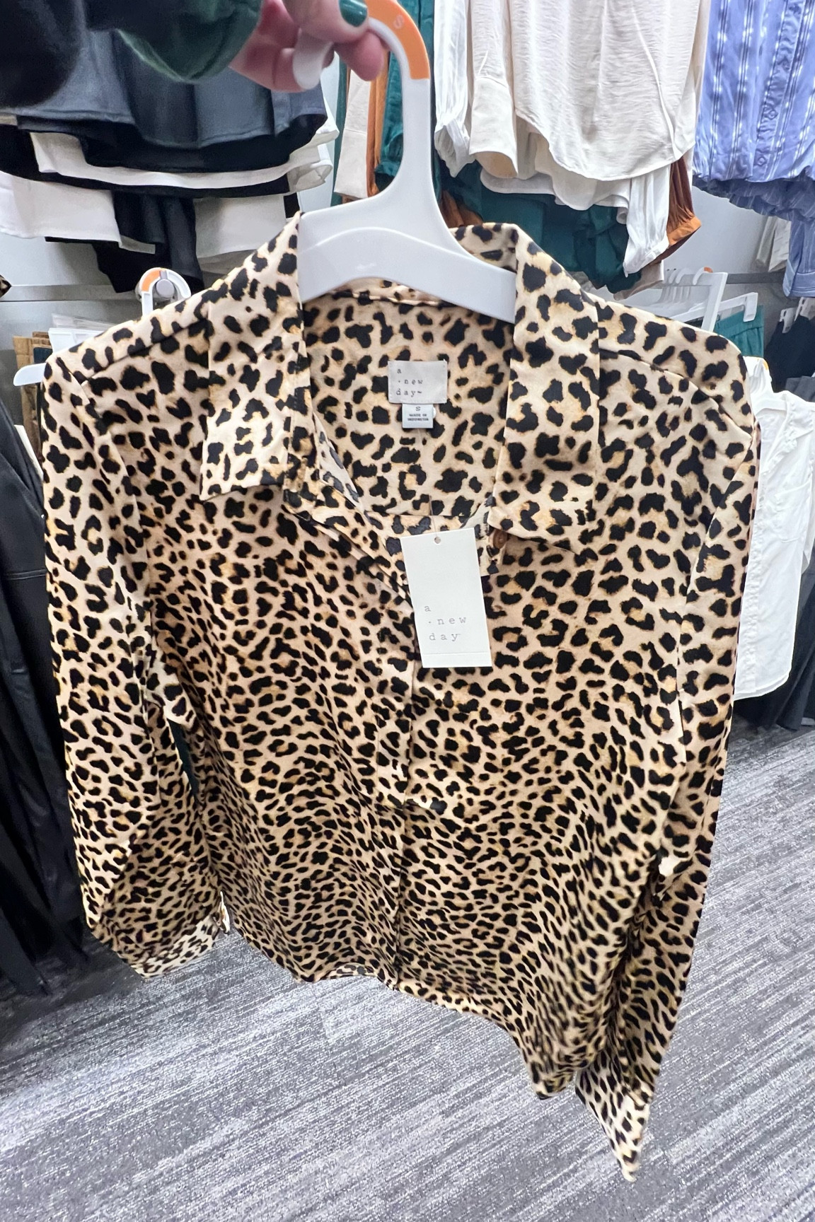 Women's Long Sleeve Satin Button-Down Shirt - A New Day™

#LTKWorkwear #LTKHoliday #LTKStyleTip