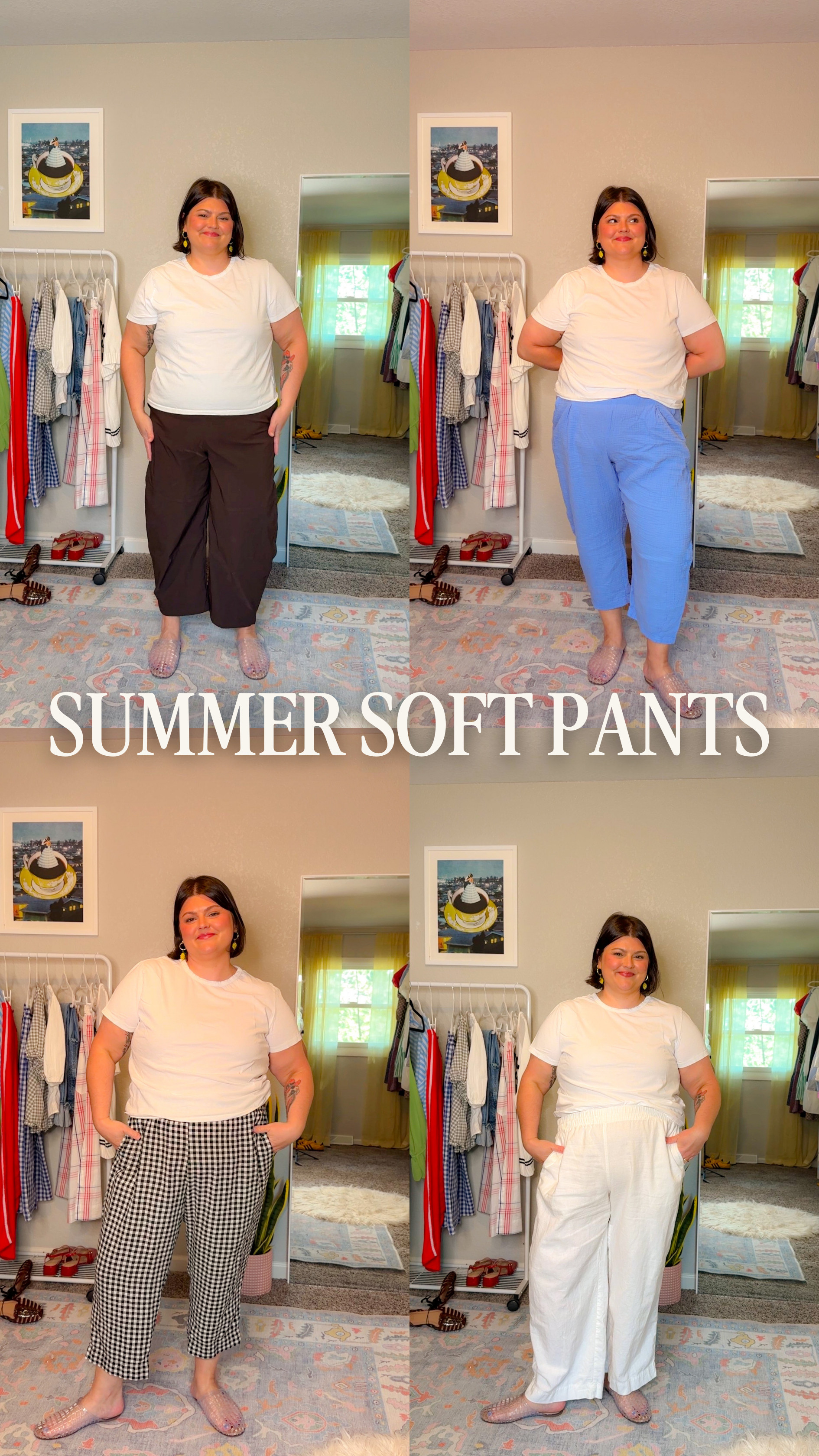 As the self-appointed soft pants connoisseur of the internet, I take this very seriously. Here are my top 5 summer picks right now: all soft, all comfortable, none of them denim. Featuring Gap, Old Navy, Aerie, and Gap Factory because great soft pants don't discriminate by brand. If you're building your own collection (which you should be), everything is linked on my LTK.

#LTKfindsunder50 #LTKstyletip #LTKsalealert #gap #oldnavy #aerie #gapfactory #softpants #loungewear #comfypants #summeroutfit #summerpants #ootd 

 