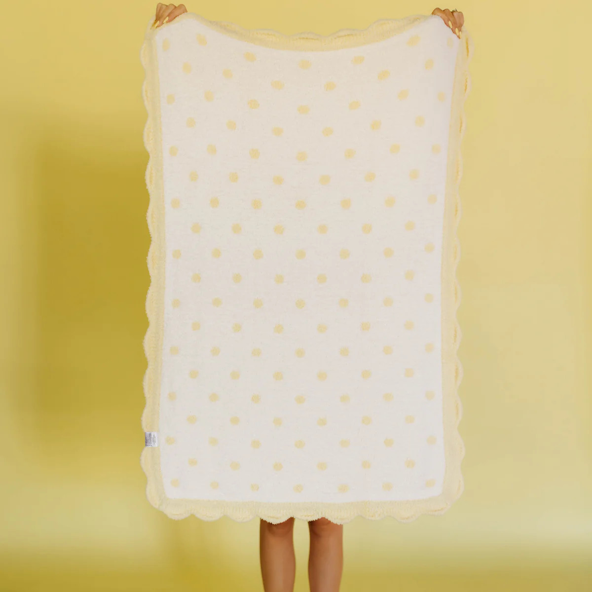 Butter Yellow Polka Dot 30x40 | Staykation | Staykation