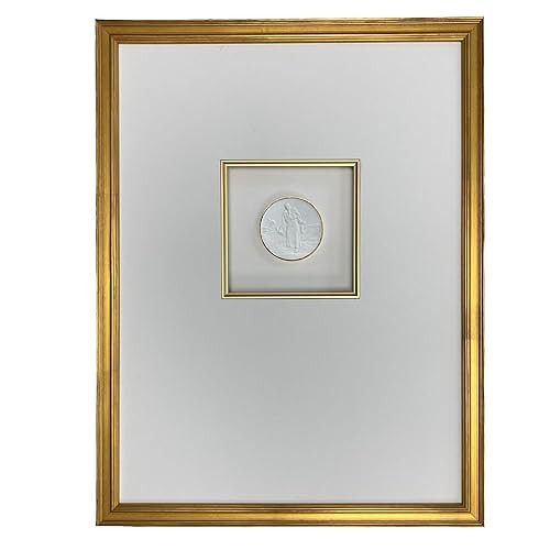 Framed Religious Intaglios in 12x16 Gold Frame (Weed among the Wheat) | Amazon (US)