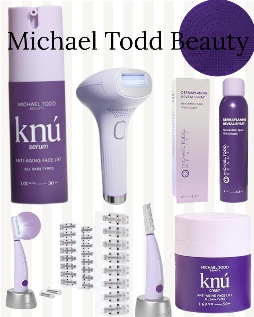 Sharing my Michael Todd Beauty favorites today! ✨ These skincare tools are gentle, effective, and perfect for busy moms who want results without the 20-step routine. Linking everything I use for glow, exfoliation, and self-care moments. 

#LTKCyberWeek #LTKGiftGuide #LTKselfcare