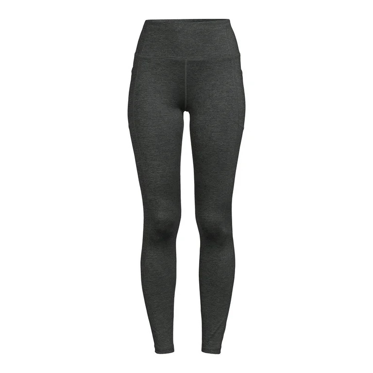 Avia Women’s High Waist Ankle Leggings with Side Pockets, Sizes XS-XXL | Walmart (US)